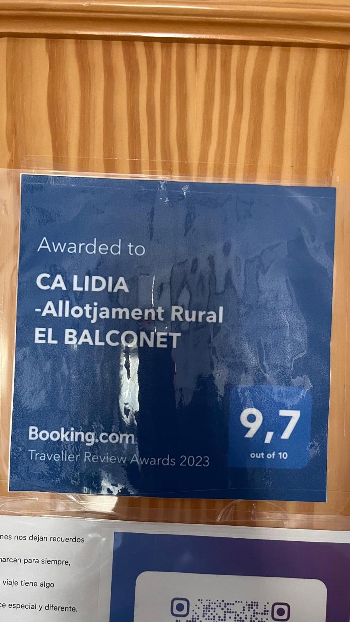 Ca Lidia - Turisticos El Balconet Apartamento
